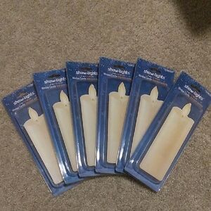 6 Battery Operated Window Candles